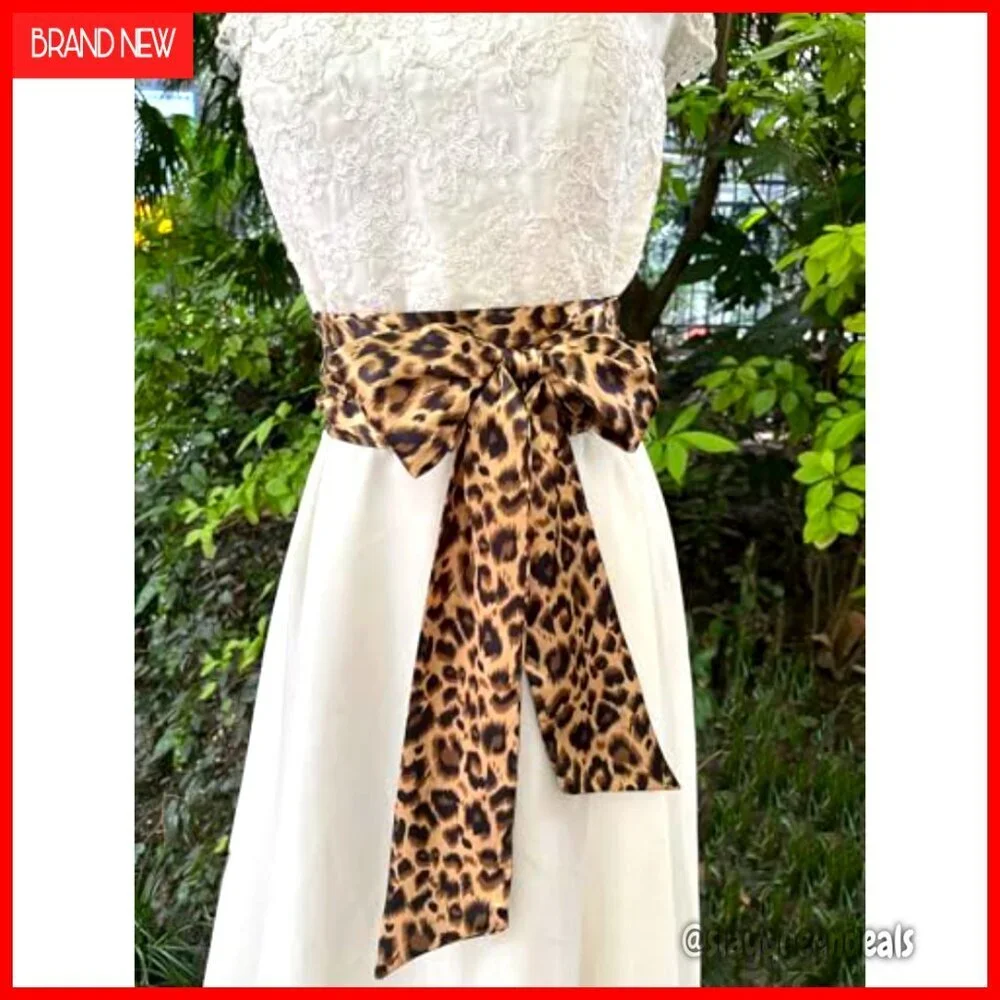 Satin Sash Belt for Wedding Dresses, 250cm Length, 9.5cm Width